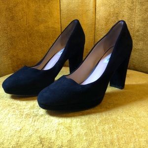 Clarks Kendra Sienna Pumps in Black Suede